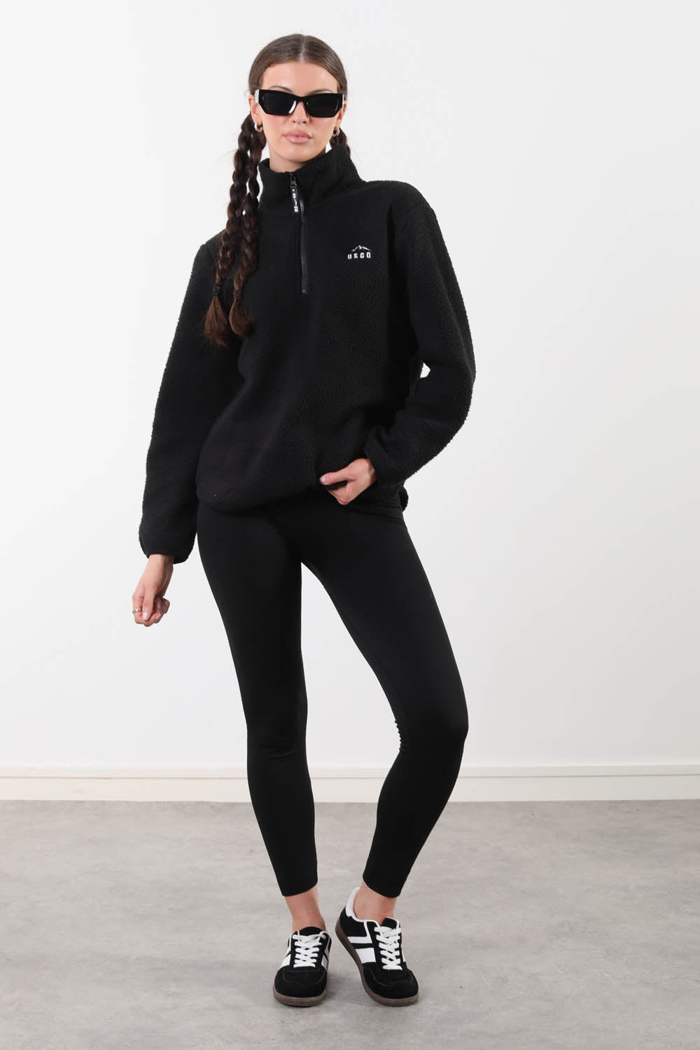 The Chroma Fleece In Black
