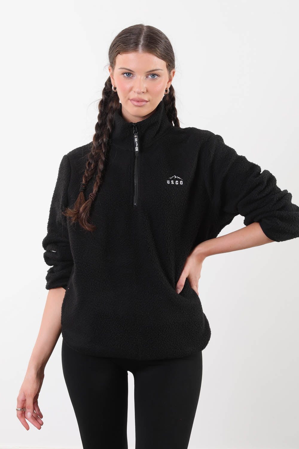 The Chroma Fleece In Black