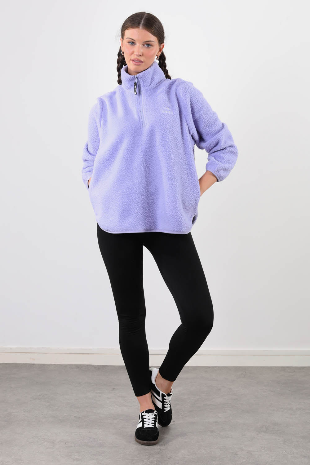 The Chroma Fleece In Lavender