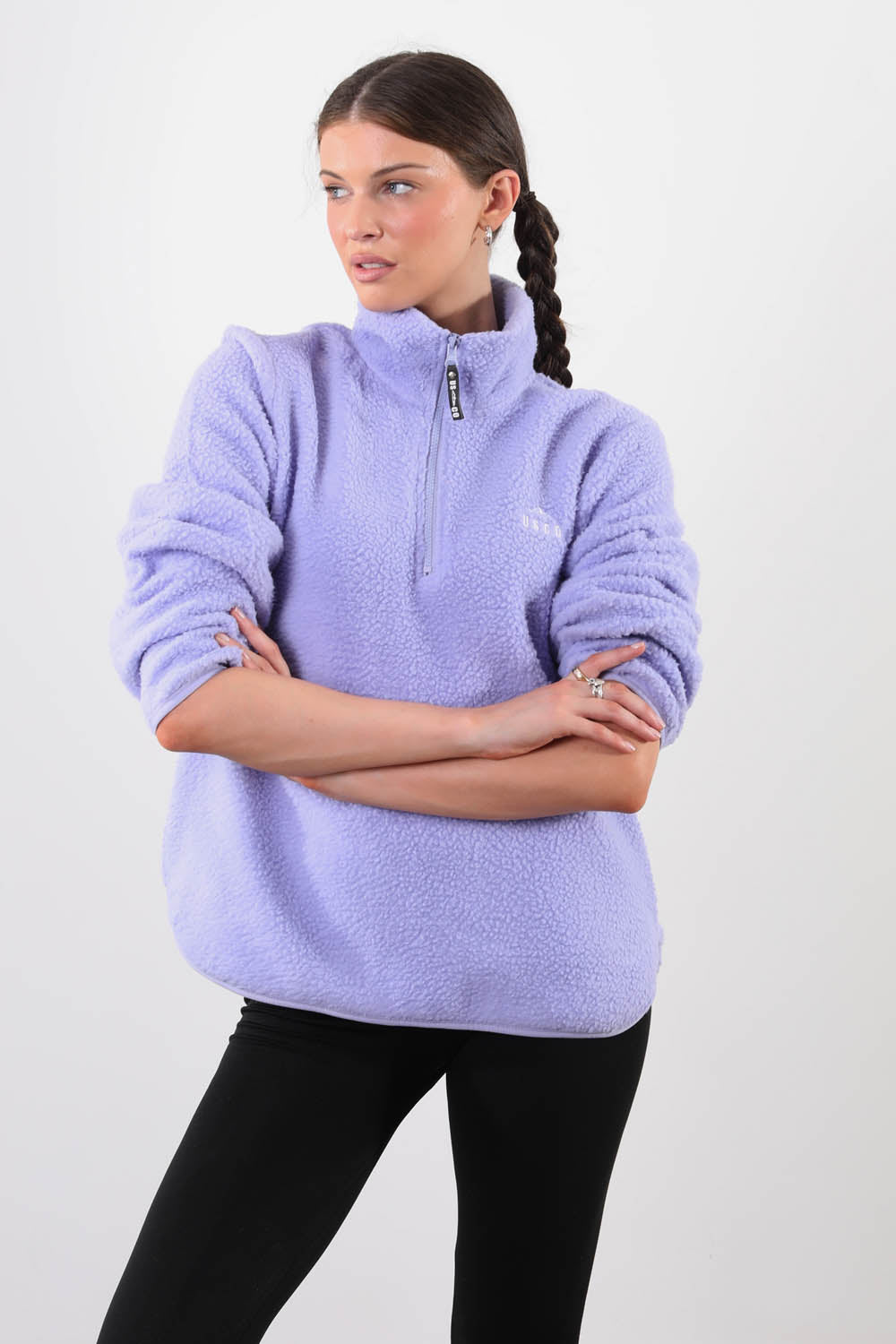 The Chroma Fleece In Lavender
