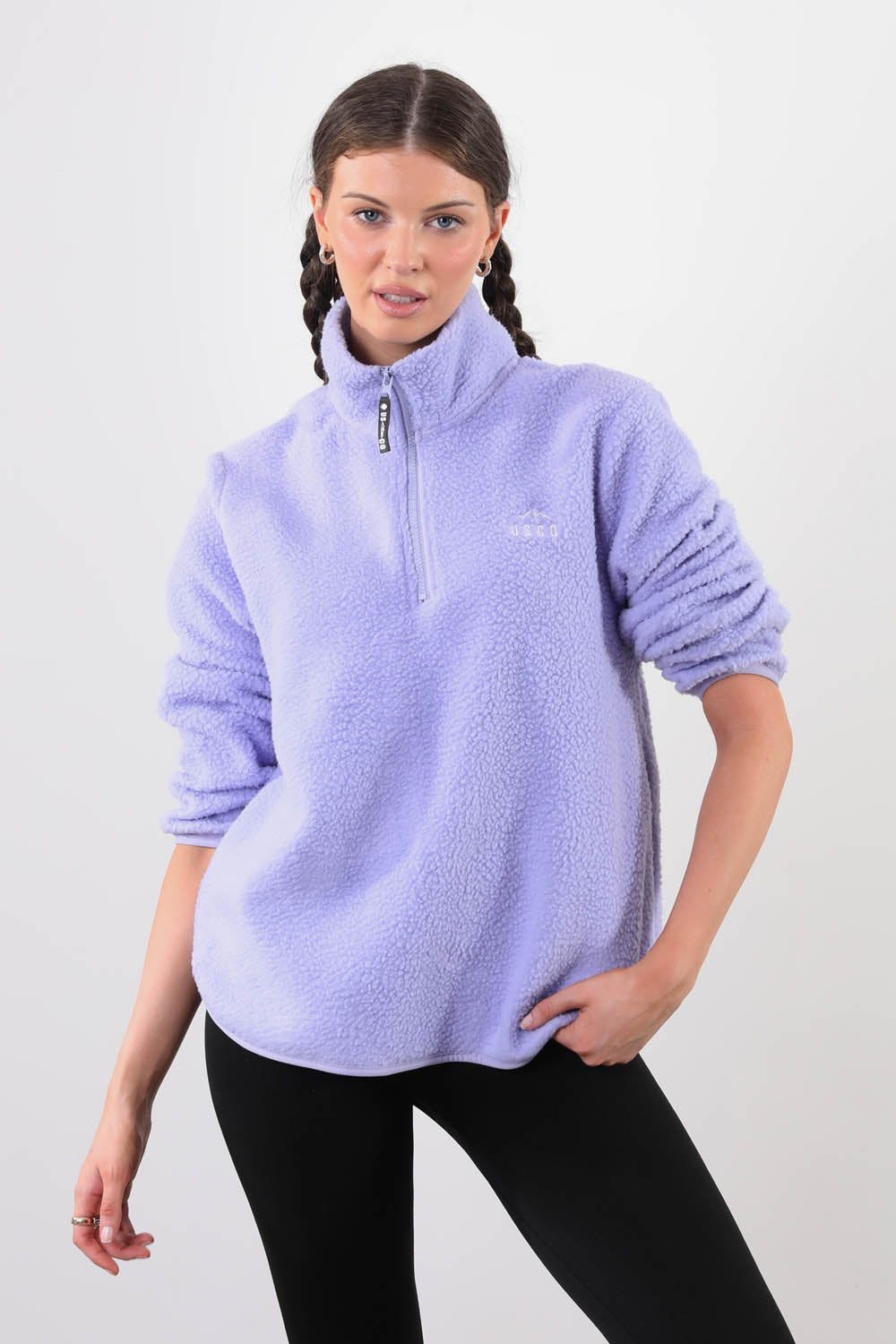 The Chroma Fleece In Lavender