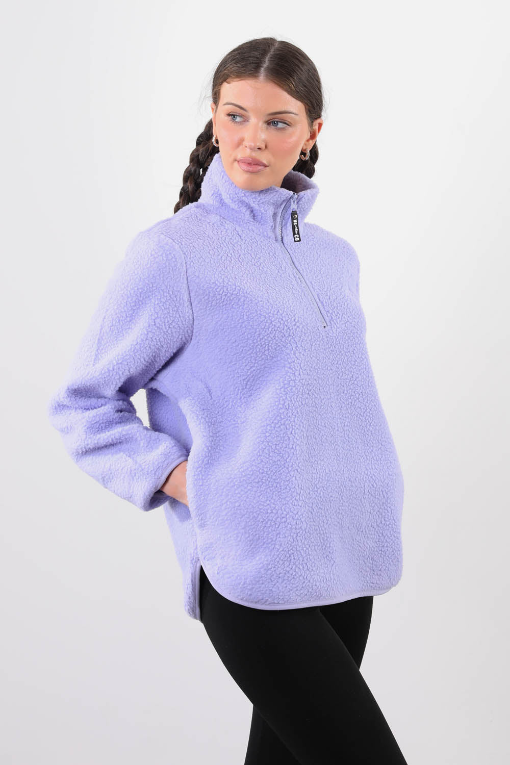 The Chroma Fleece In Lavender