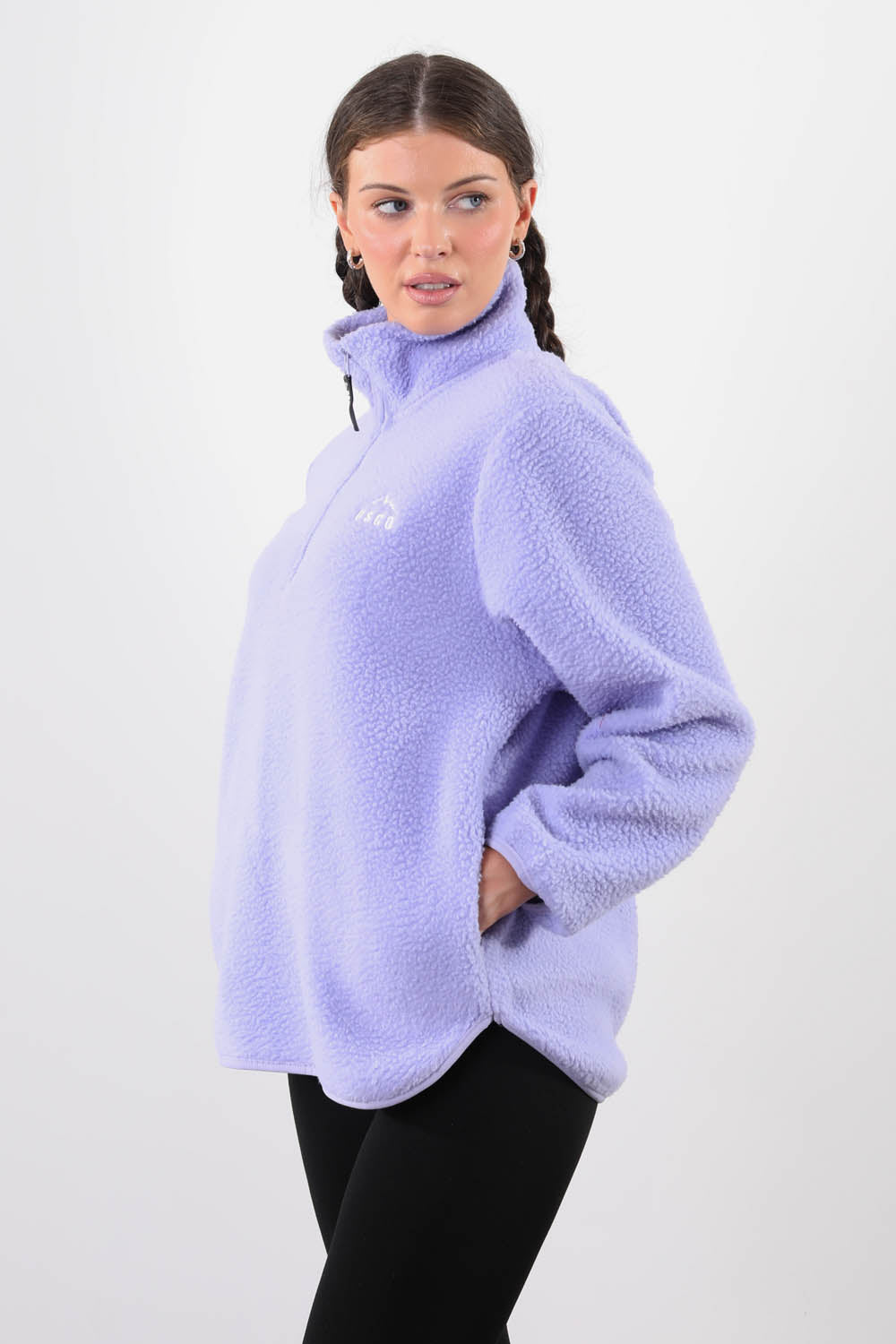 The Chroma Fleece In Lavender