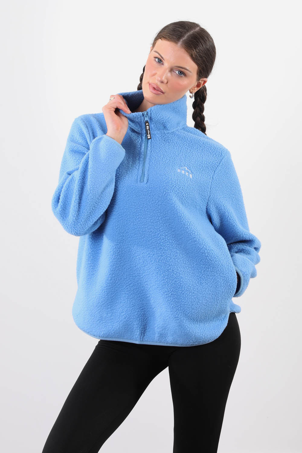 The Chroma Fleece In Blue