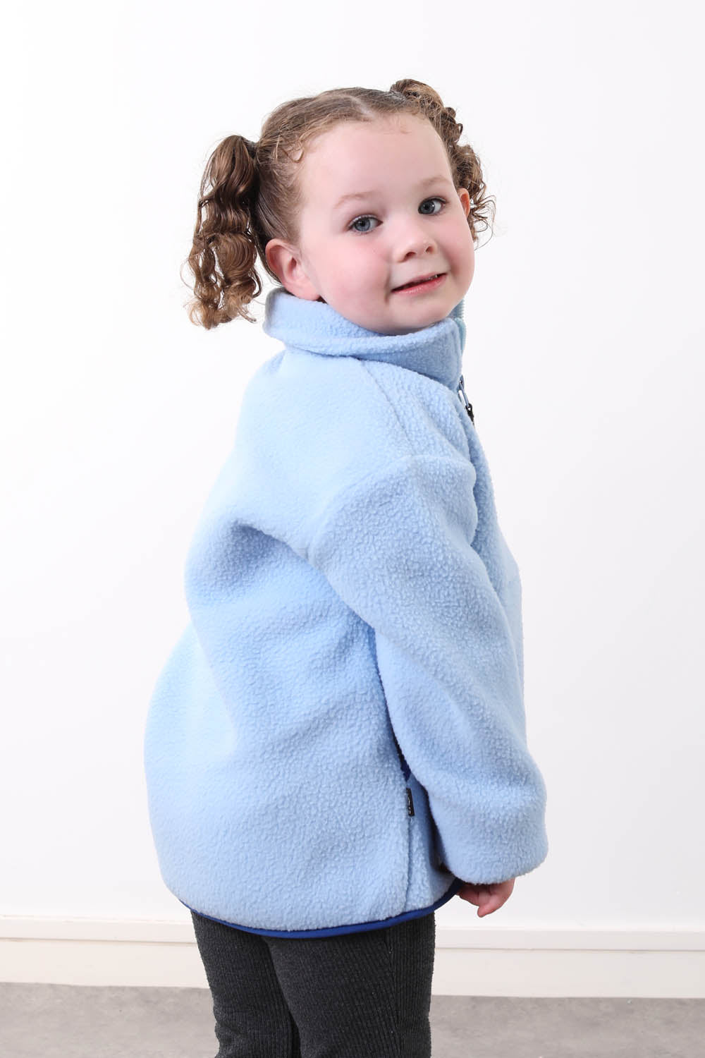 The Farrah Kid's Fleece in Blue