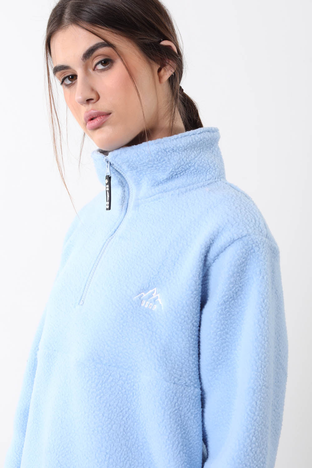 The Peak Fleece In Blue