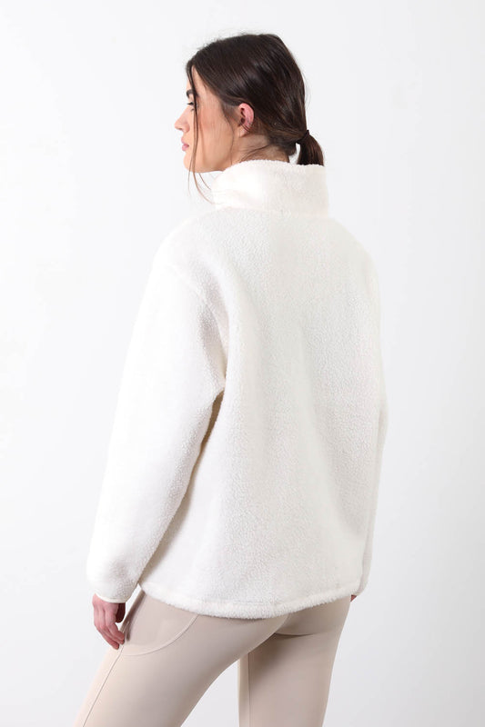 The Peak Fleece In Cream