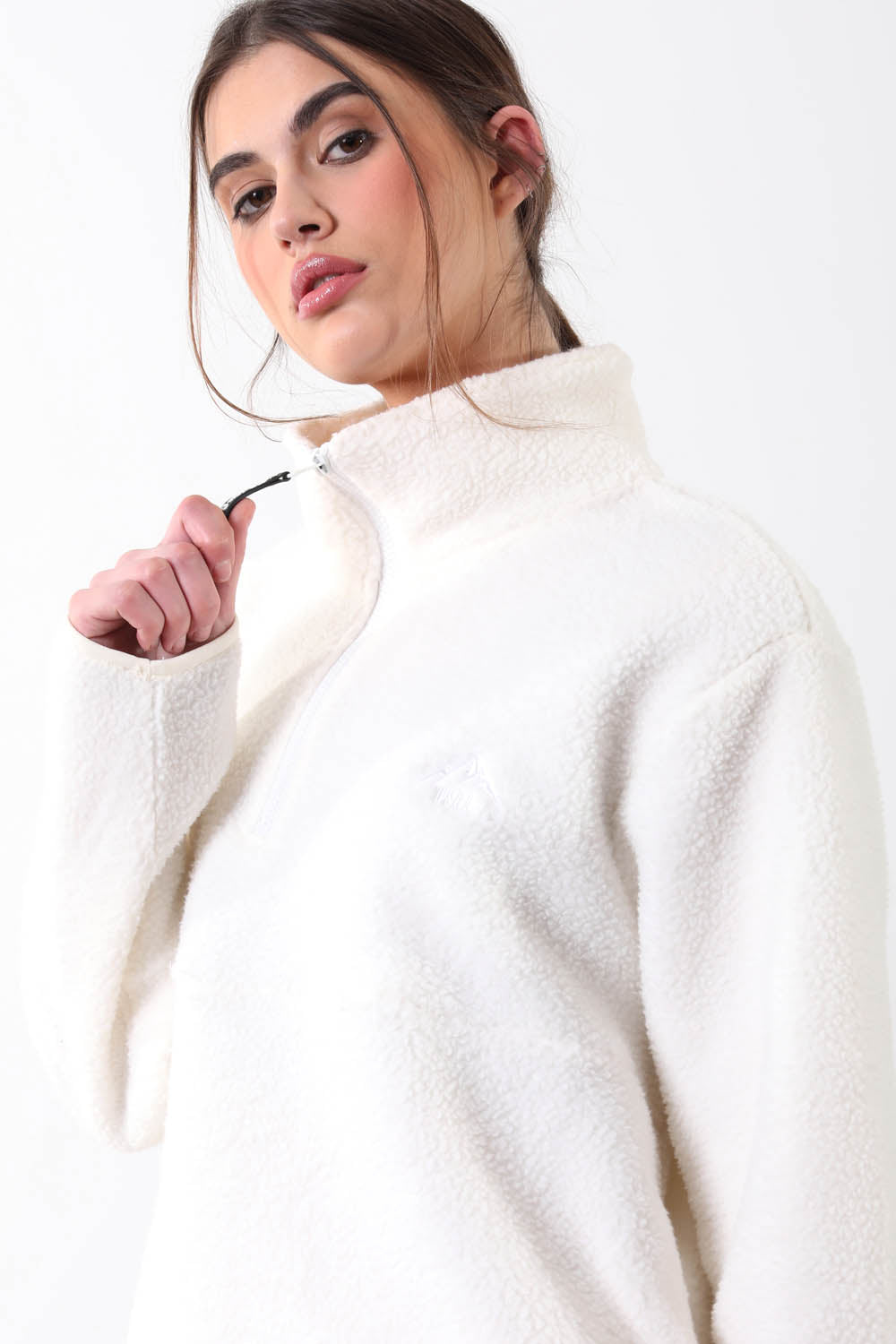 The Peak Fleece In Cream