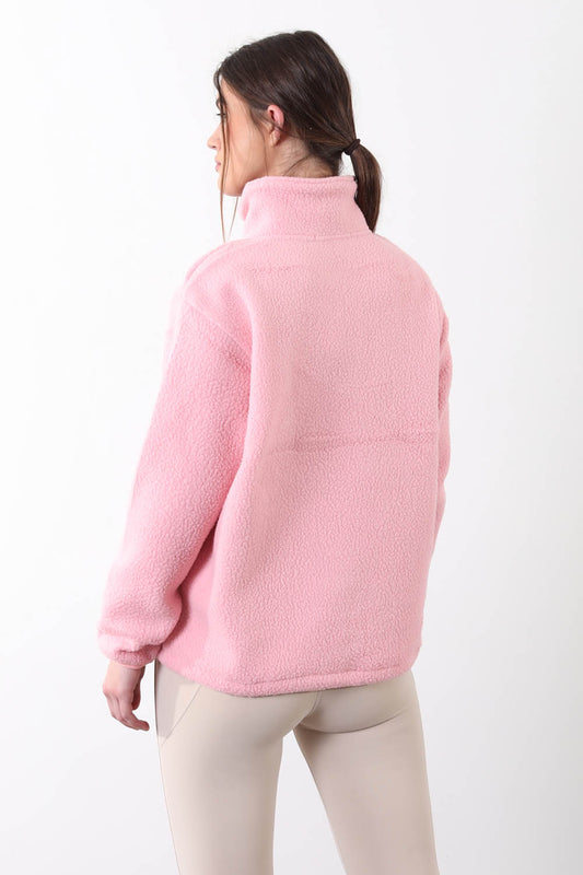 The Peak Fleece In Pink
