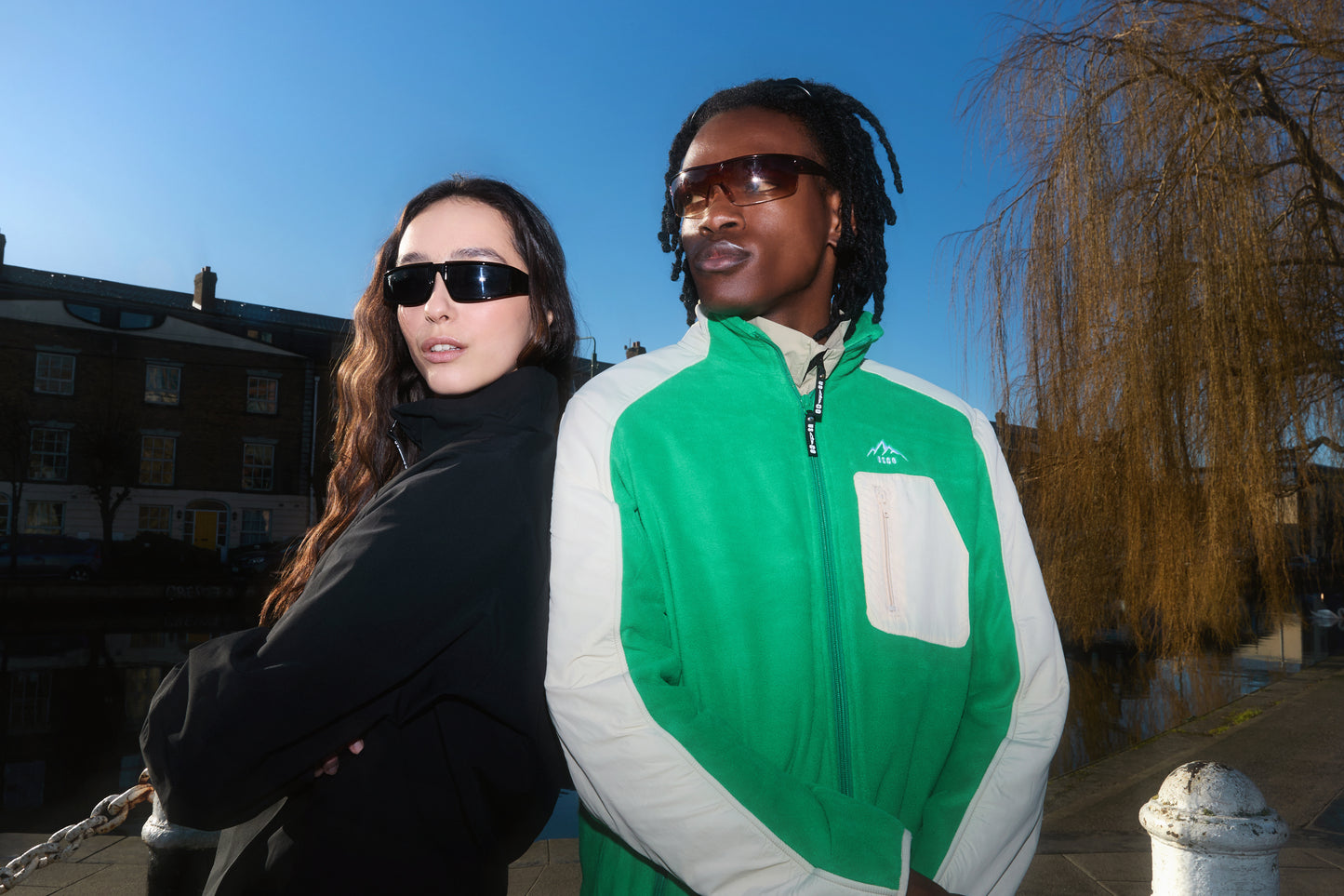 The Strider Fleece in Green