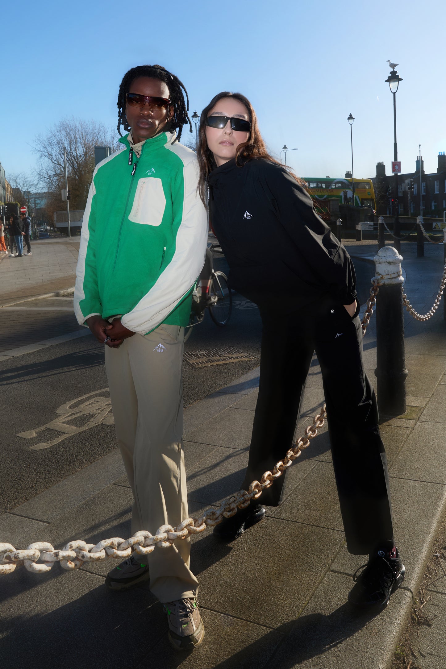 The Strider Fleece in Green