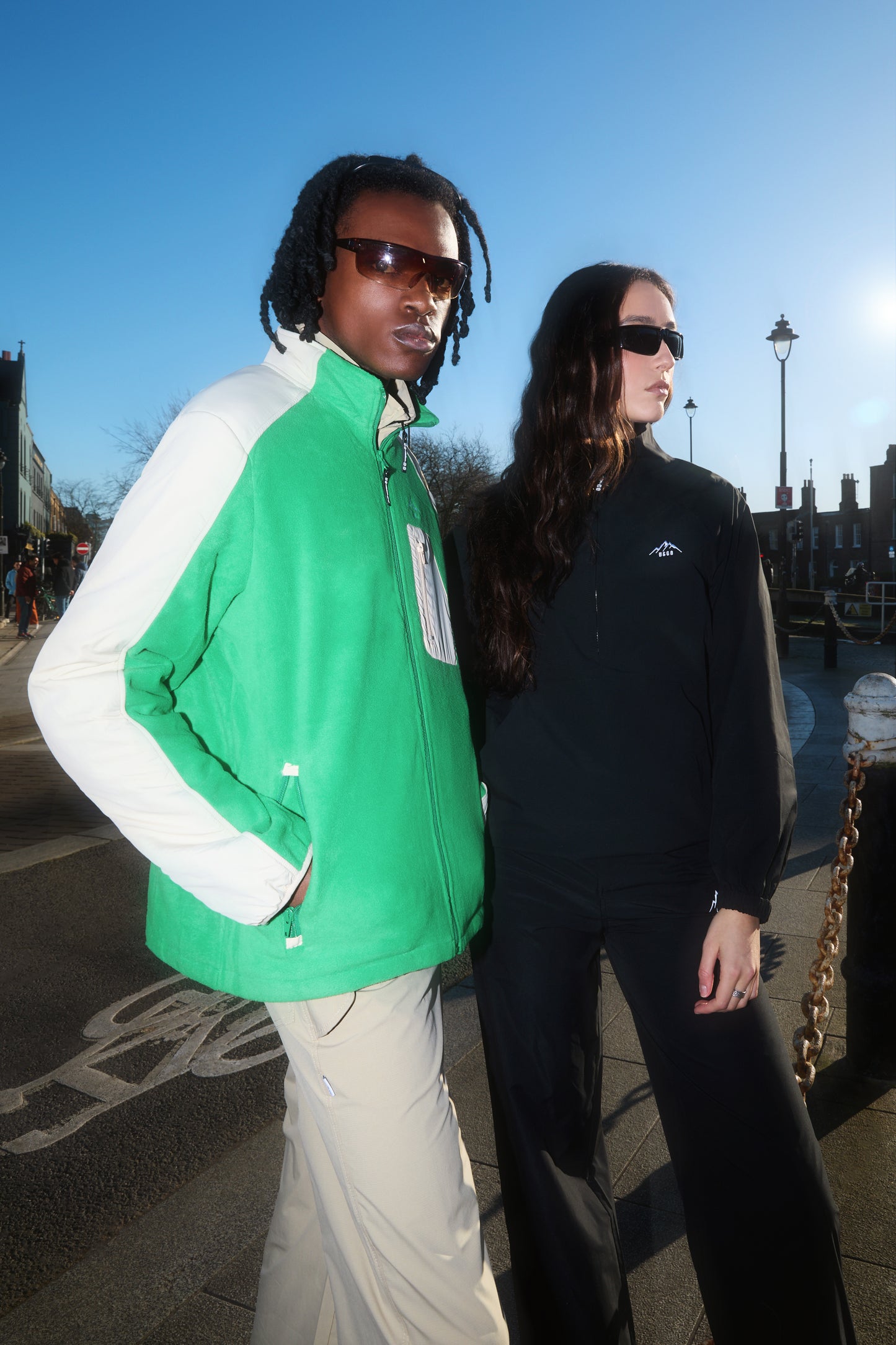 The Strider Fleece in Green