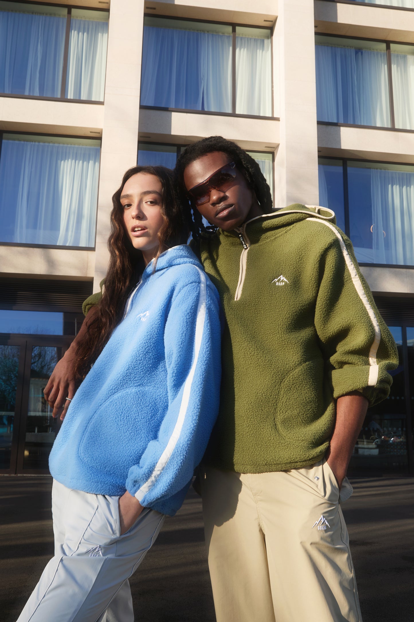 The Echo Fleece in Khaki