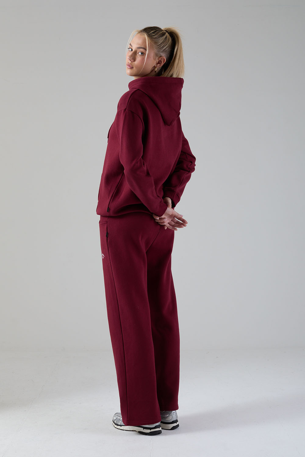 The Venture Tracksuit in Wine