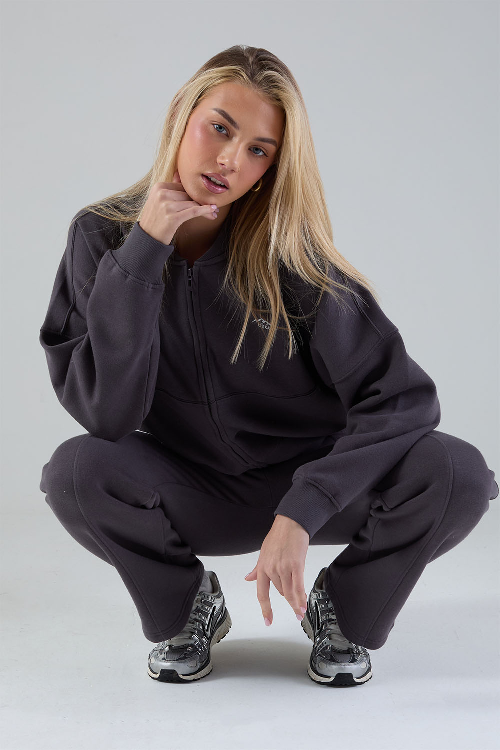 The Apex Tracksuit in Slate Grey
