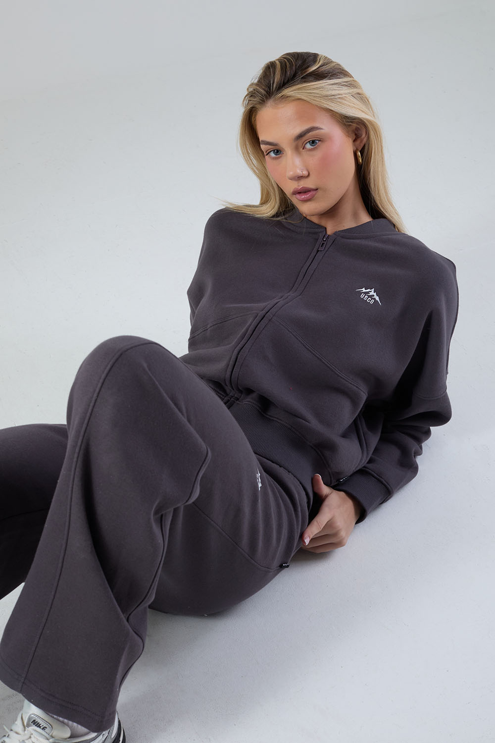 The Apex Tracksuit in Slate Grey
