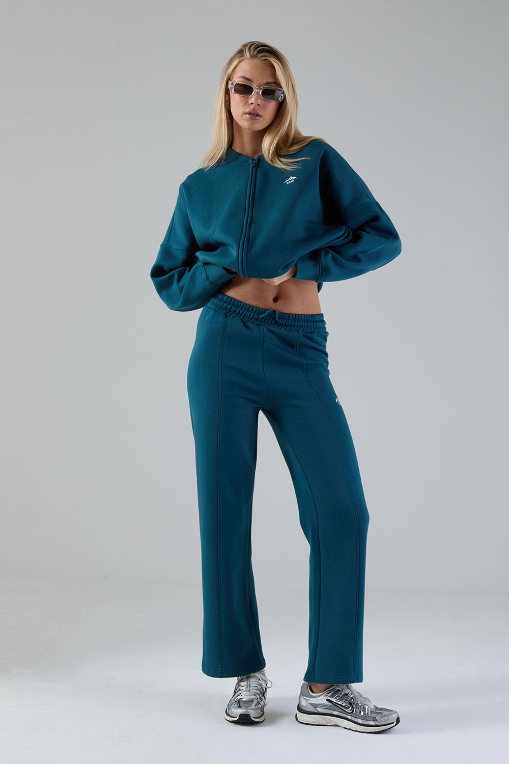 The Apex Tracksuit in Teal