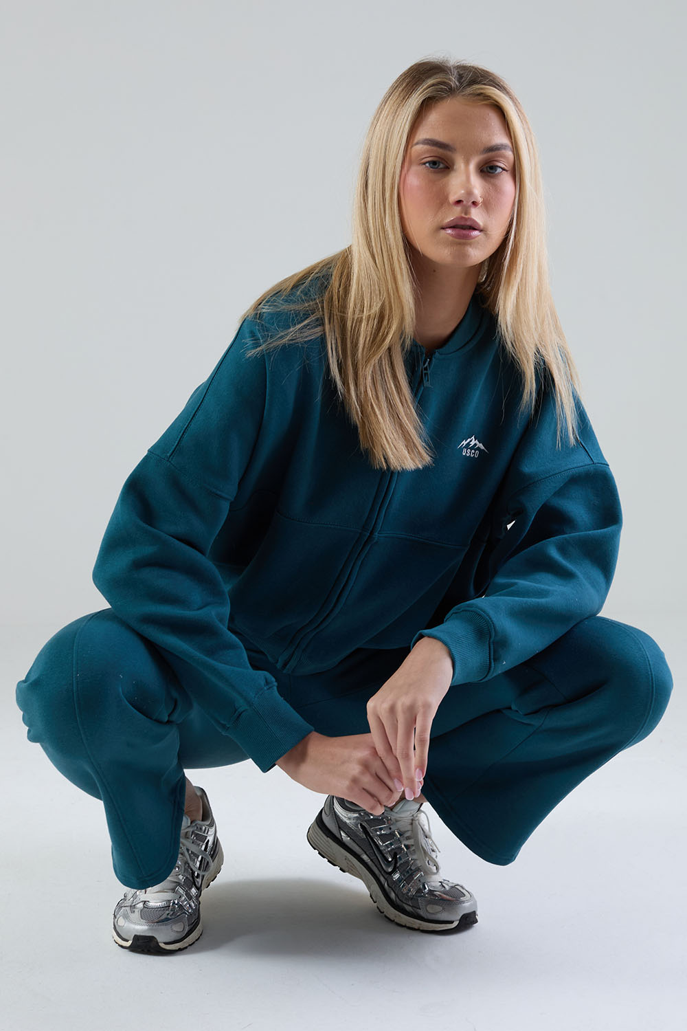 The Apex Tracksuit in Teal