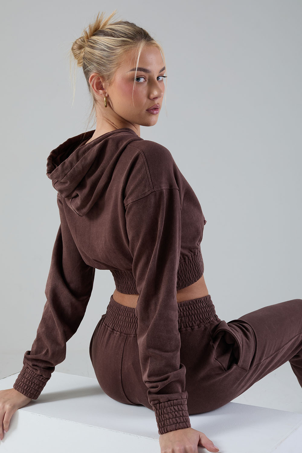 The Stratus Tracksuit in Chocolate