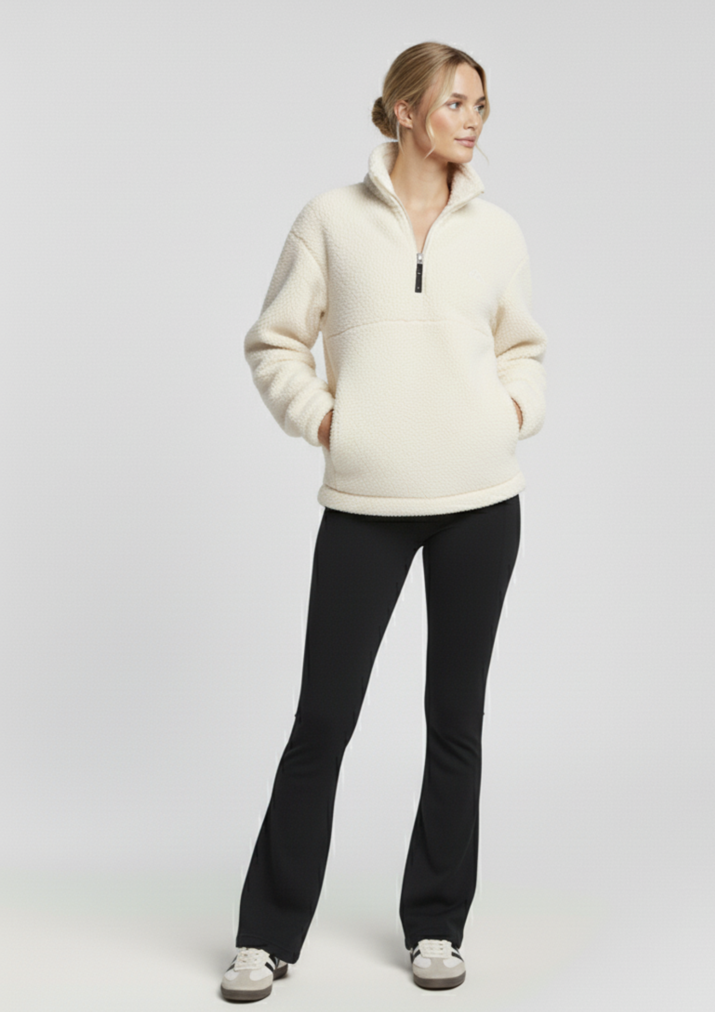 The Peak Fleece In Ivory
