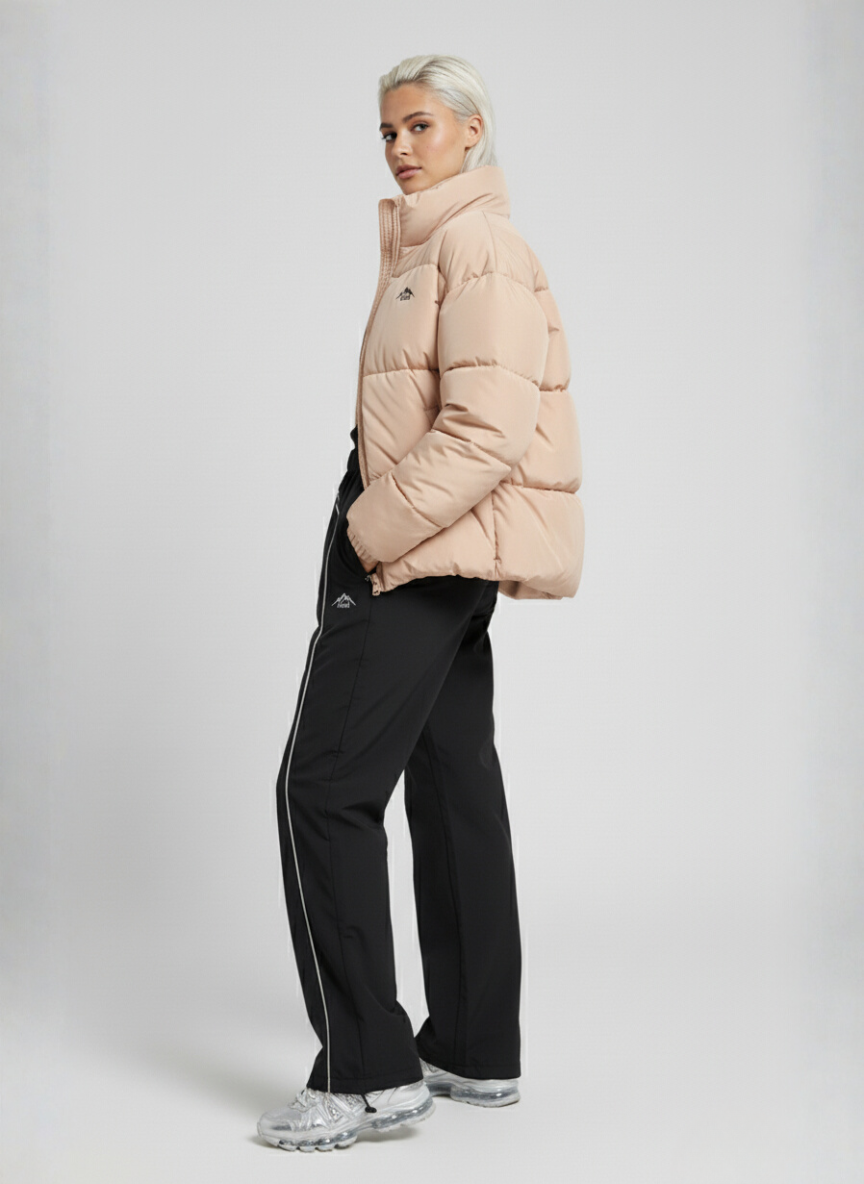 The ThermX Puffer Coat in Sand