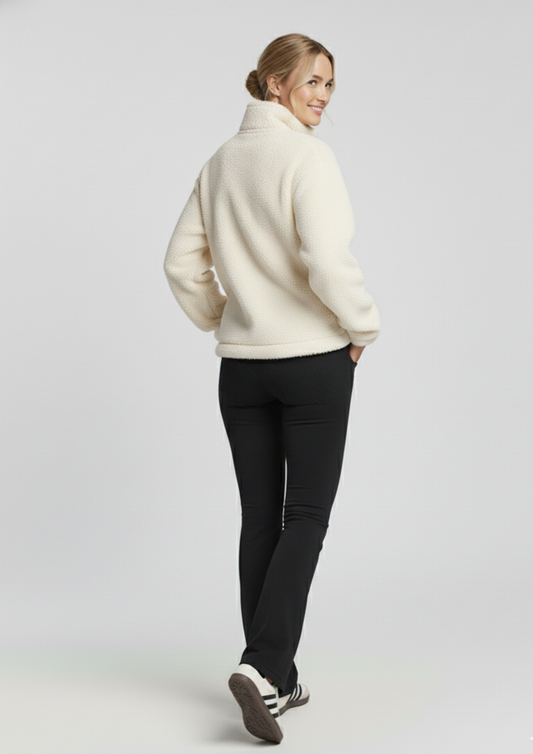 The Peak Fleece In Ivory