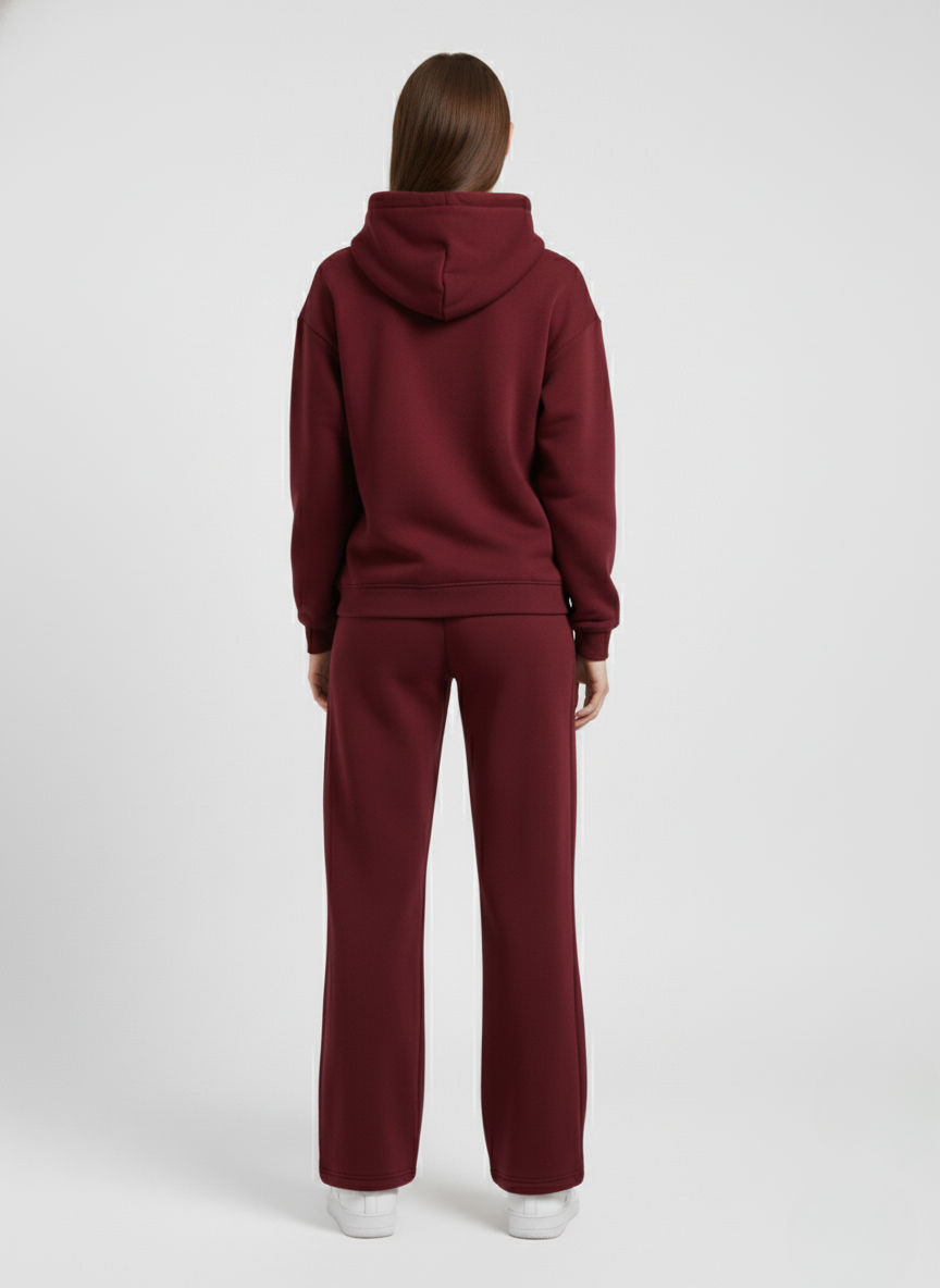 The Venture Tracksuit in Cherry