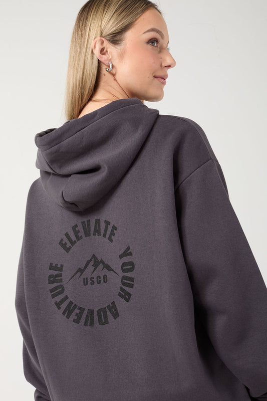 The Turas Hoodie in Slate Grey