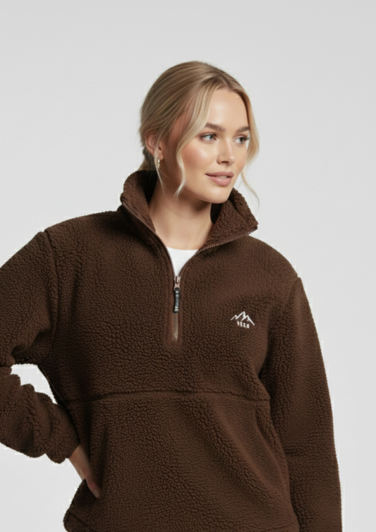 The Peak Fleece In Chocolate