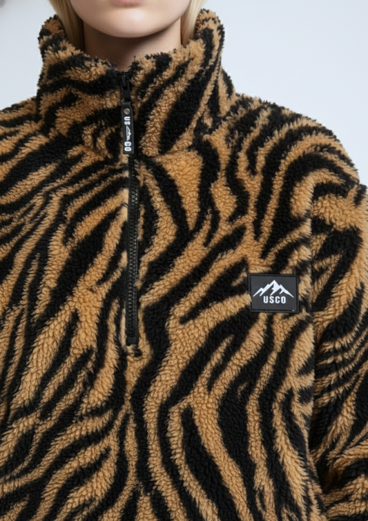 The Trek fleece in Tiger