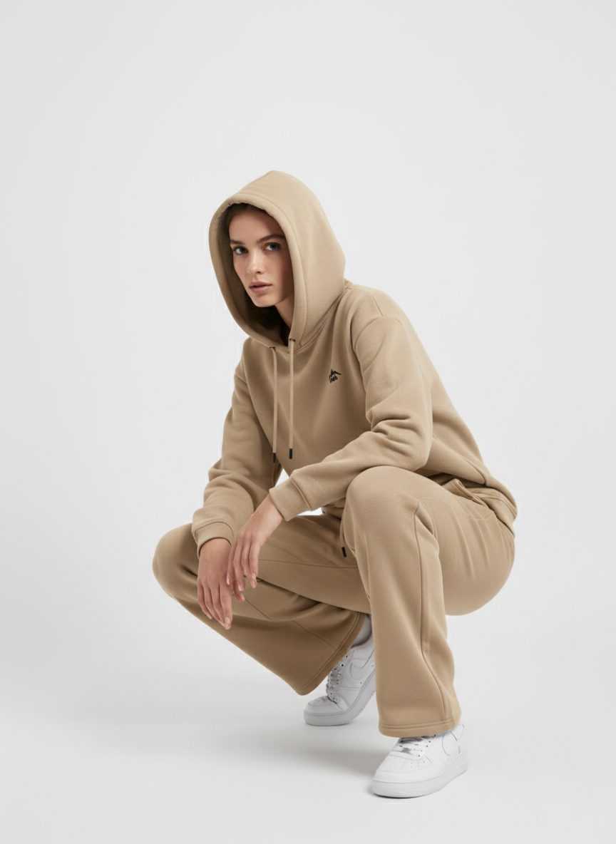 The Venture Tracksuit in Camel