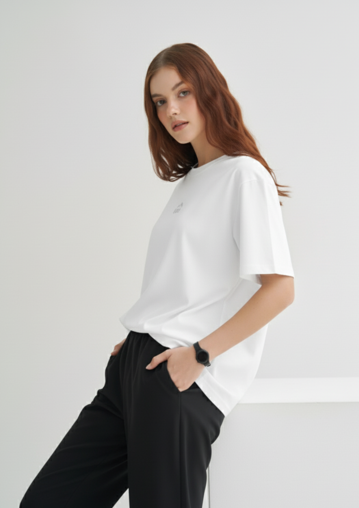 Core Tee in White