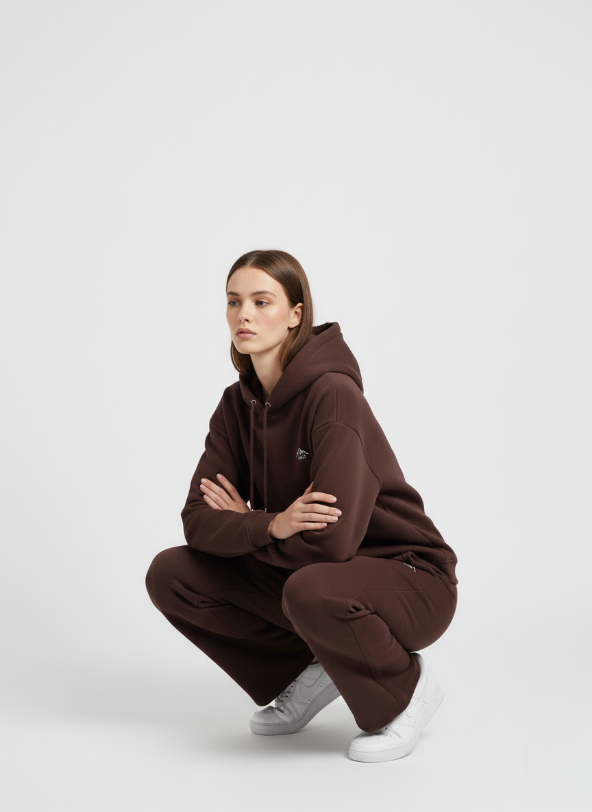 The Venture Tracksuit in Chocolate