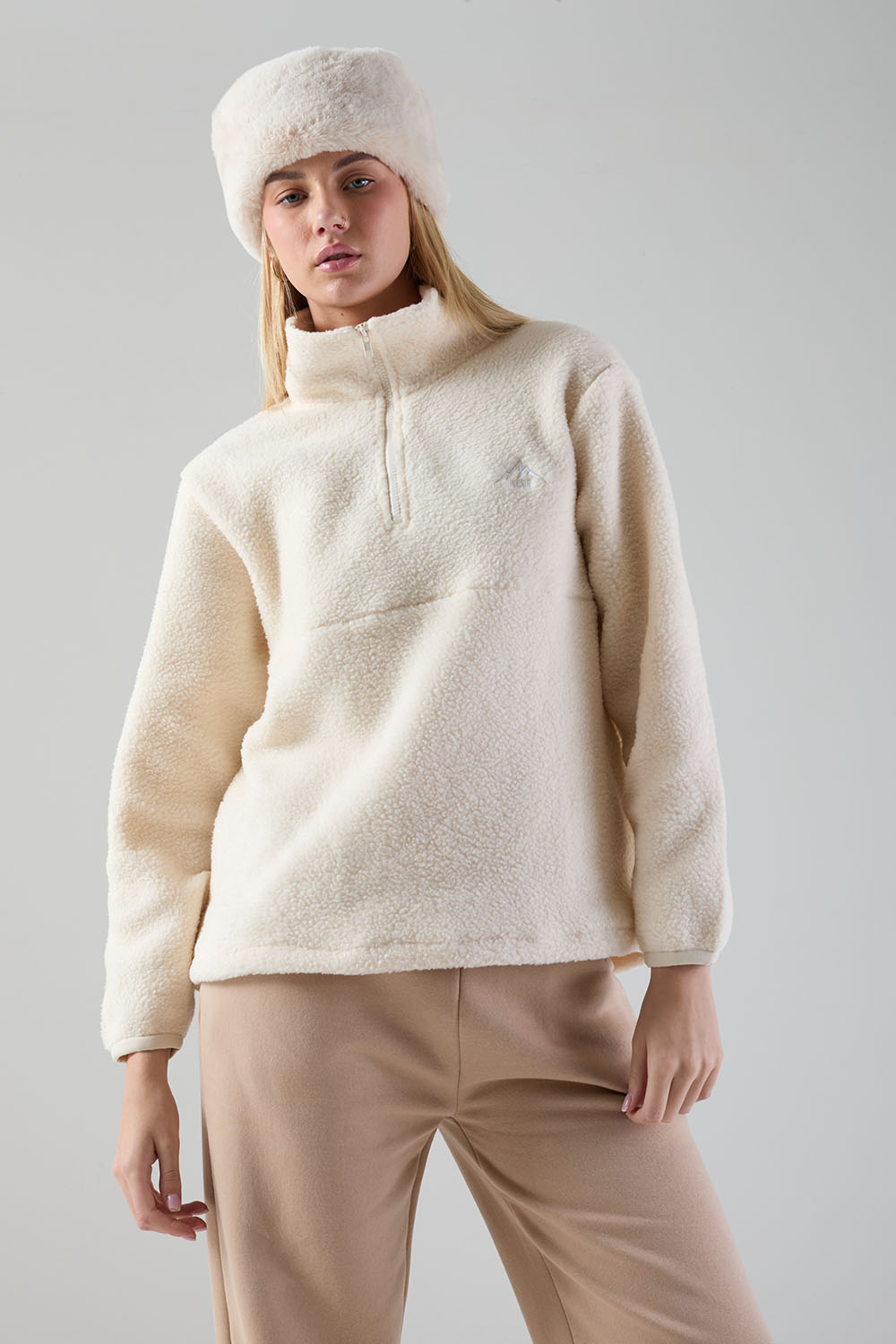 Molly Fleece In cream