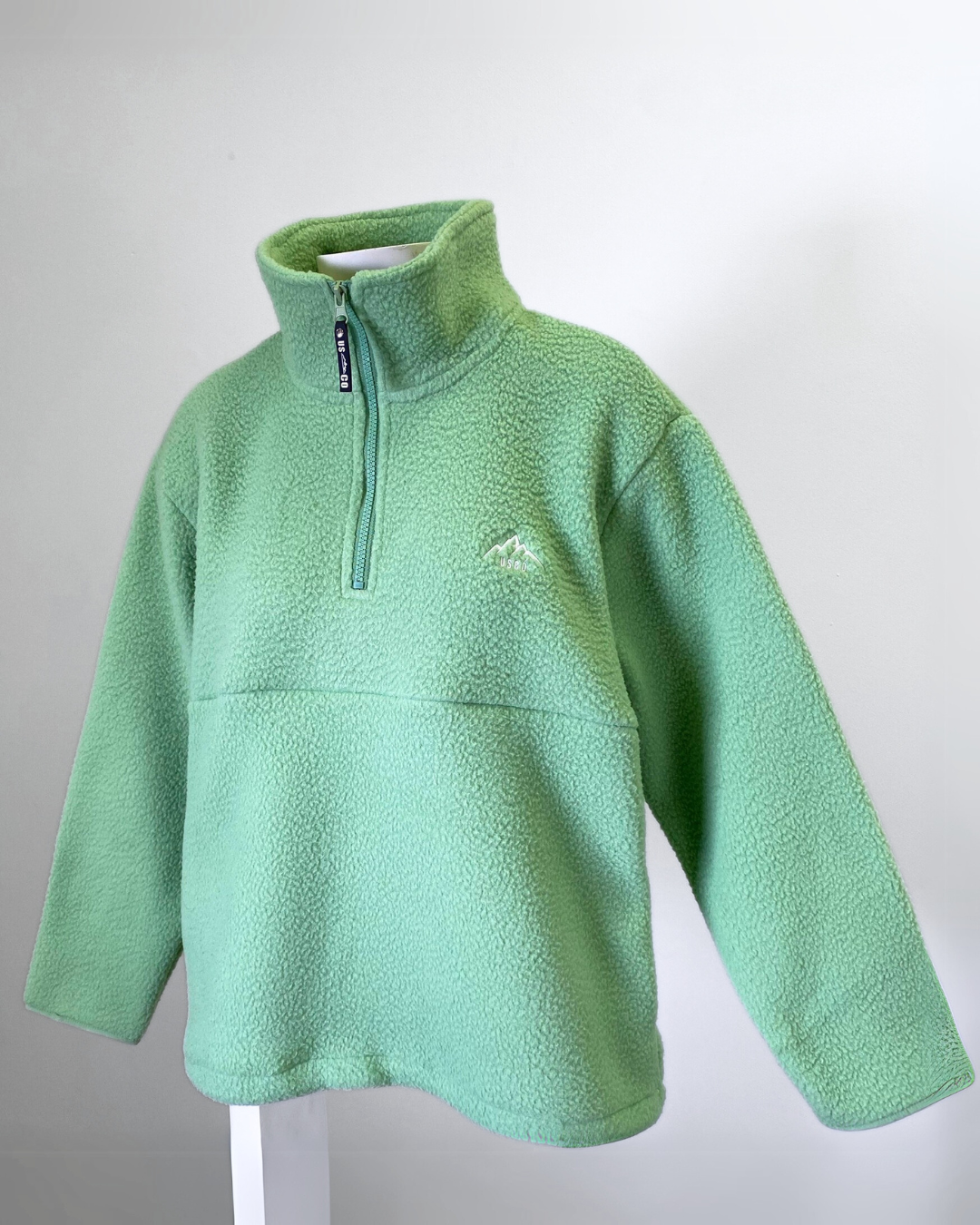 The Peak Fleece In Green