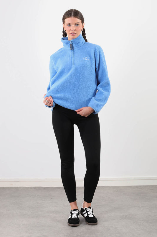 The Chroma Fleece In Blue