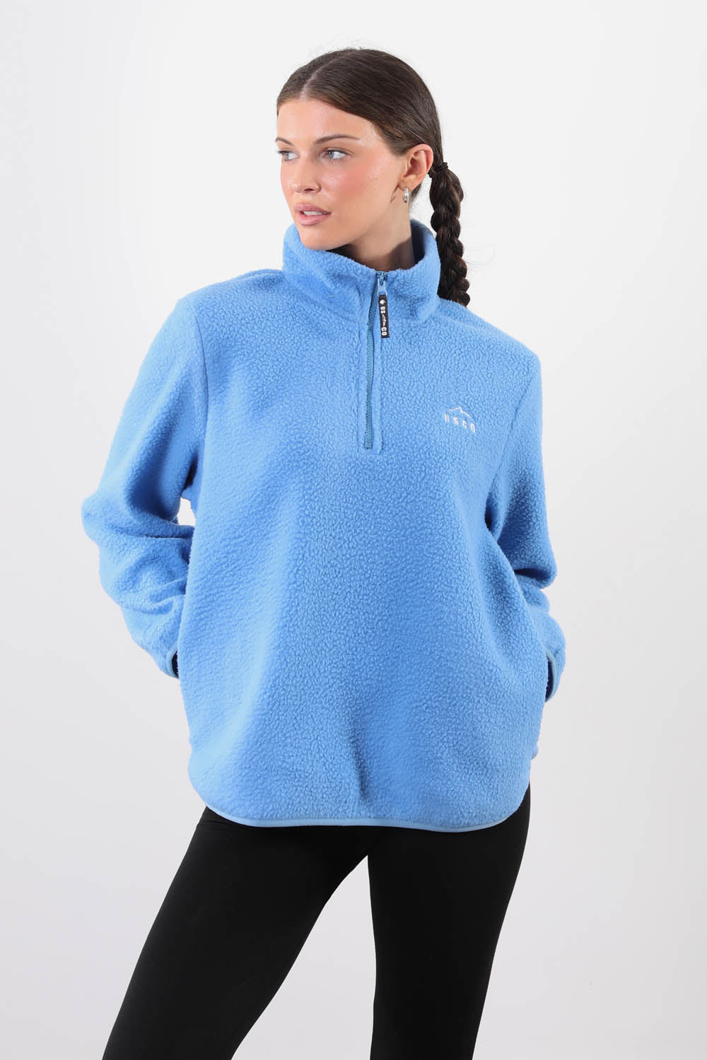 The Chroma Fleece In Blue