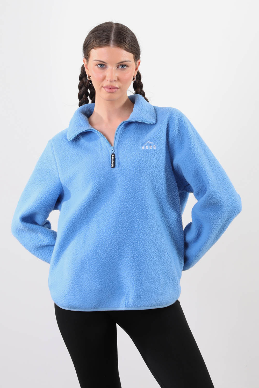 The Chroma Fleece In Blue