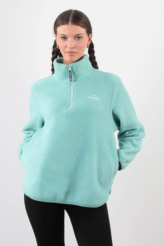 The Chroma Fleece In Teal