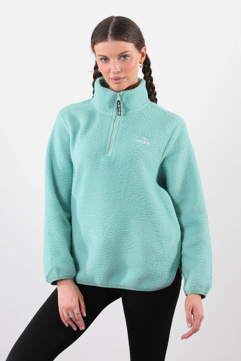 The Chroma Fleece In Teal