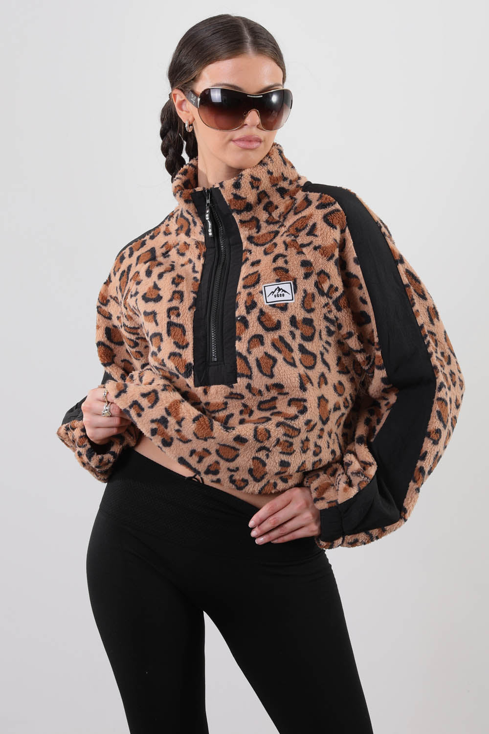 Horizon Fleece in Leopard