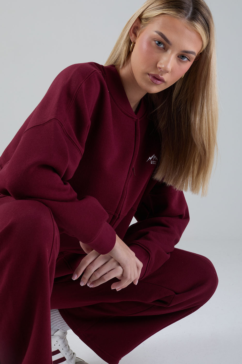 The Apex Tracksuit in Wine