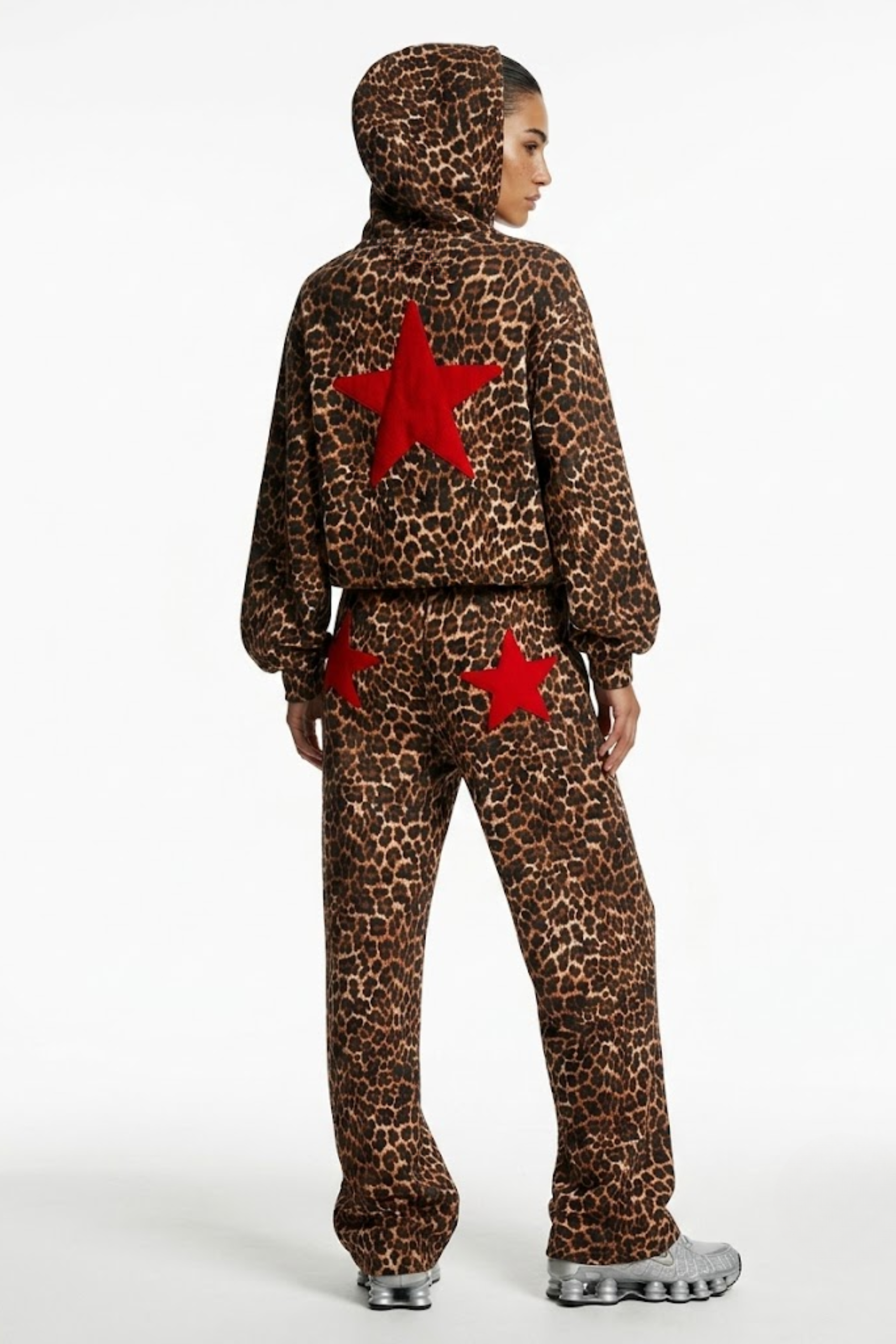 THE STARGAZER TRACKSUIT IN LEOPARD PRINT