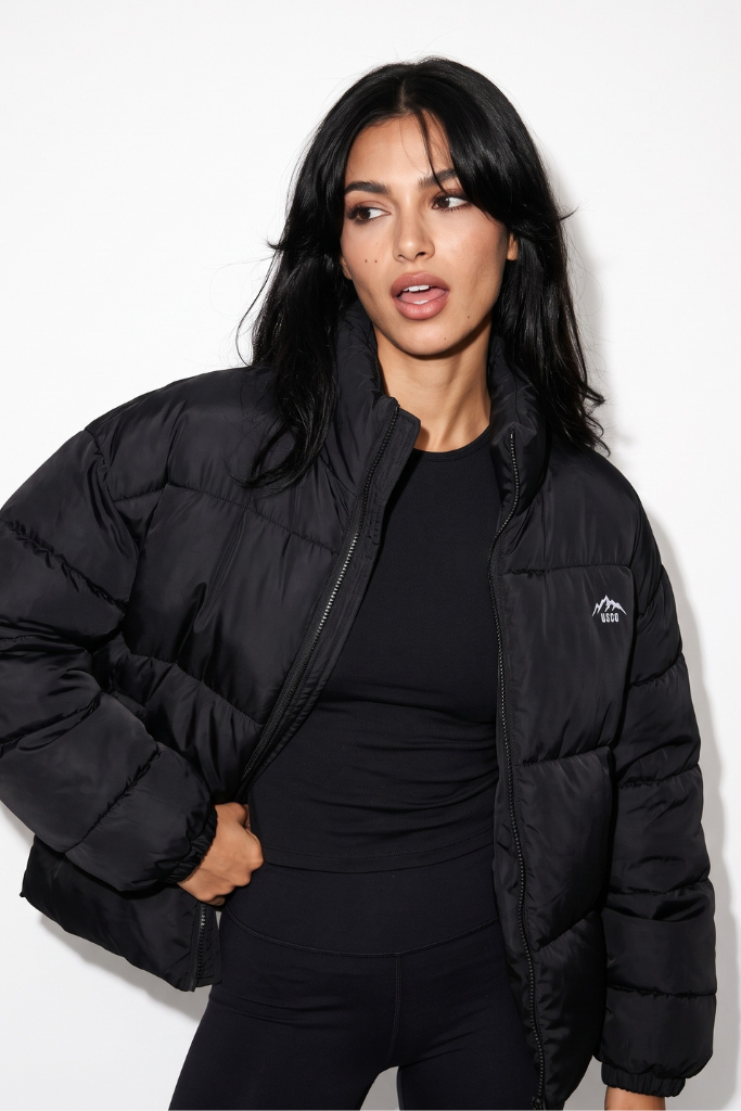 The ThermX Puffer Jacket in Black
