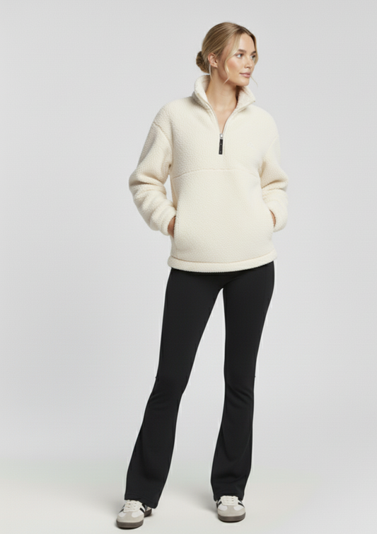 The Peak Fleece In Ivory