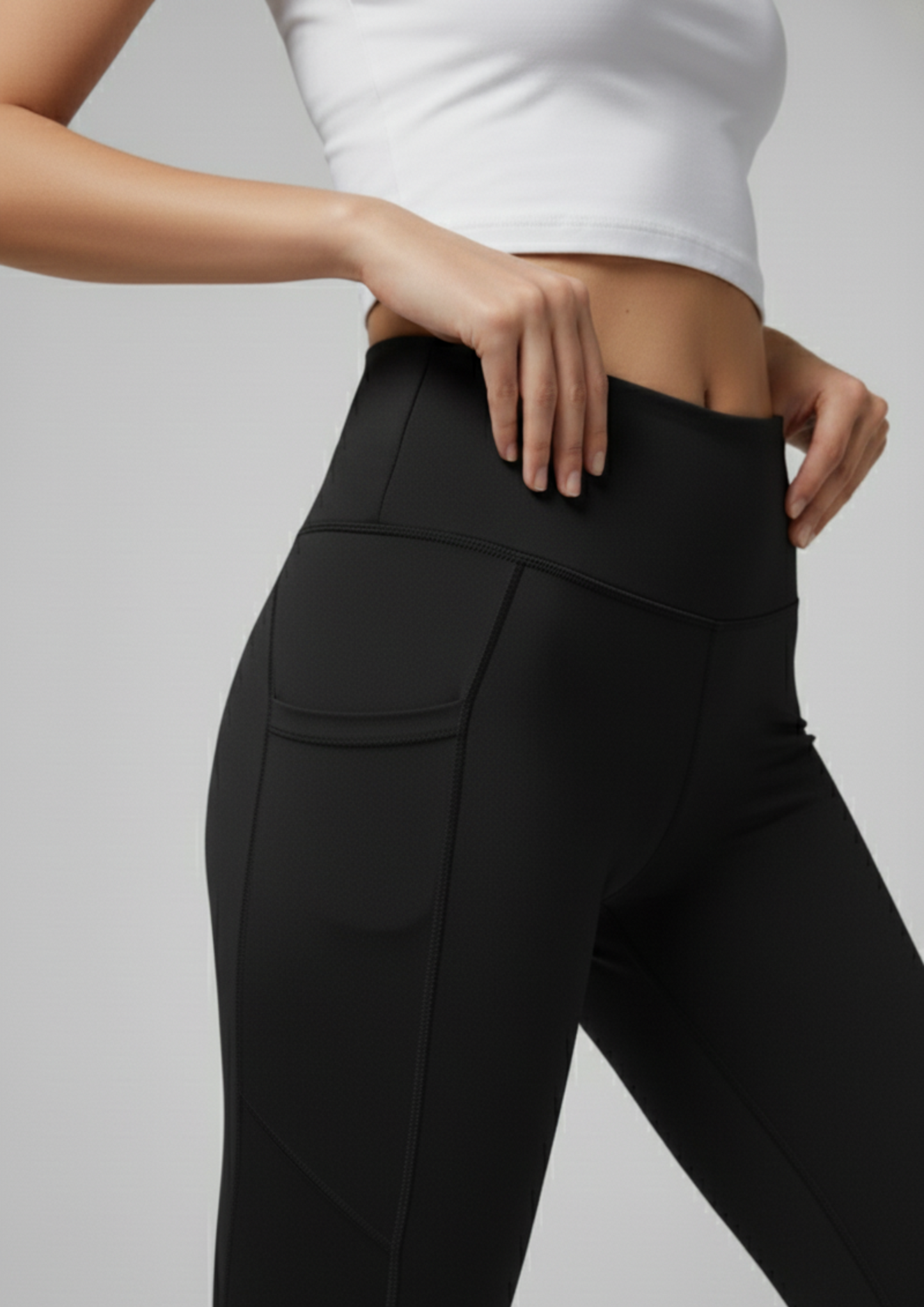 The strike Leggings in black