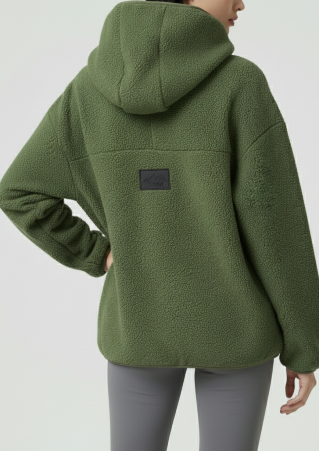 The Oslo Fleece in Khaki
