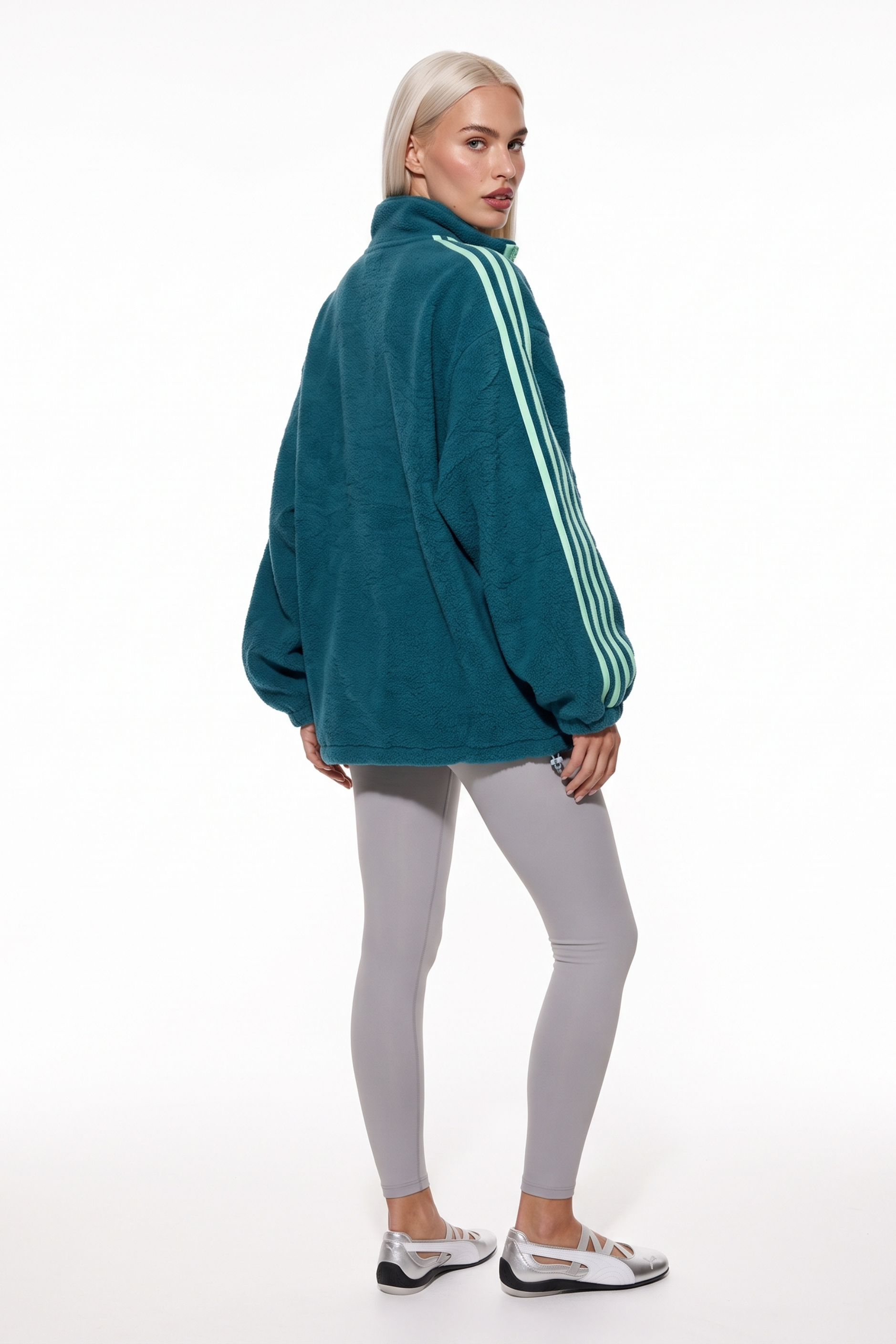 THE VECTOR FLEECE IN TEAL