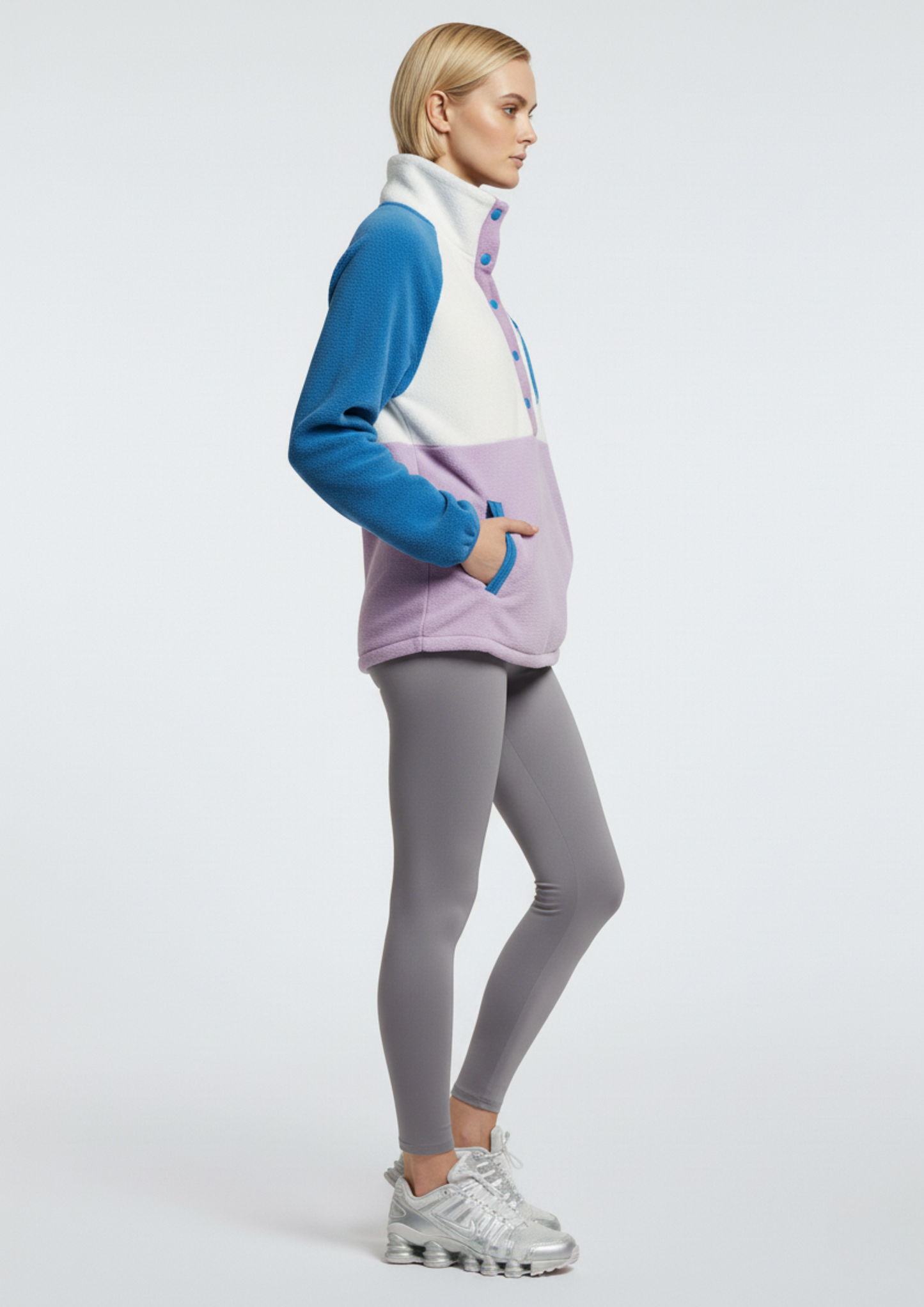 The Alpine Fleece In BLUE