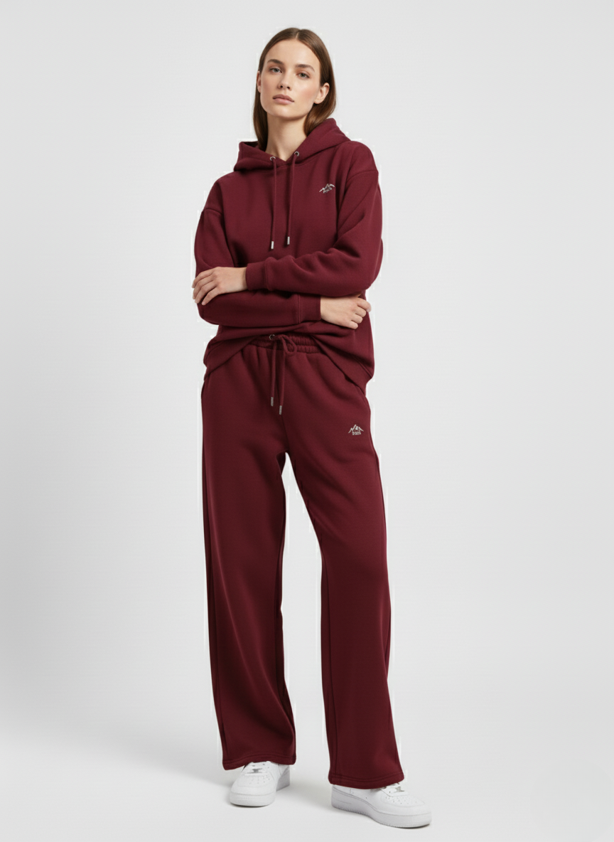 The Venture Tracksuit in Cherry